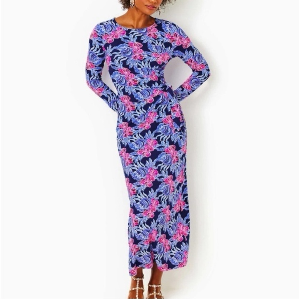 Lilly Pulitzer Bryson Long Sleeve Maxi Dress